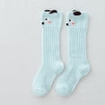 thumbnail image 2 of MEZZALL Baby Girls Knee High Socks Soft Breathable Summer Long Socks For Toddler Comfortable Everyday Wear Children 0-3 Trendy Cartoon Clothing, 2 of 3