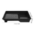 thumbnail image 4 of 9-Inch Universal Plastic Paint Tray - Disposable Paint Tray Liner Paint Roller Tray Paint Pan Liners Plastic Paint Pan for Painting Walls Black, 4 of 9