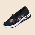 thumbnail image 5 of Caywon Women Loafers Sneakers, Embroidered Floral Mesh, Breathable Lightweight Casual, Comfortable Ladies Shoes Zapatillas Mujer, 5 of 6