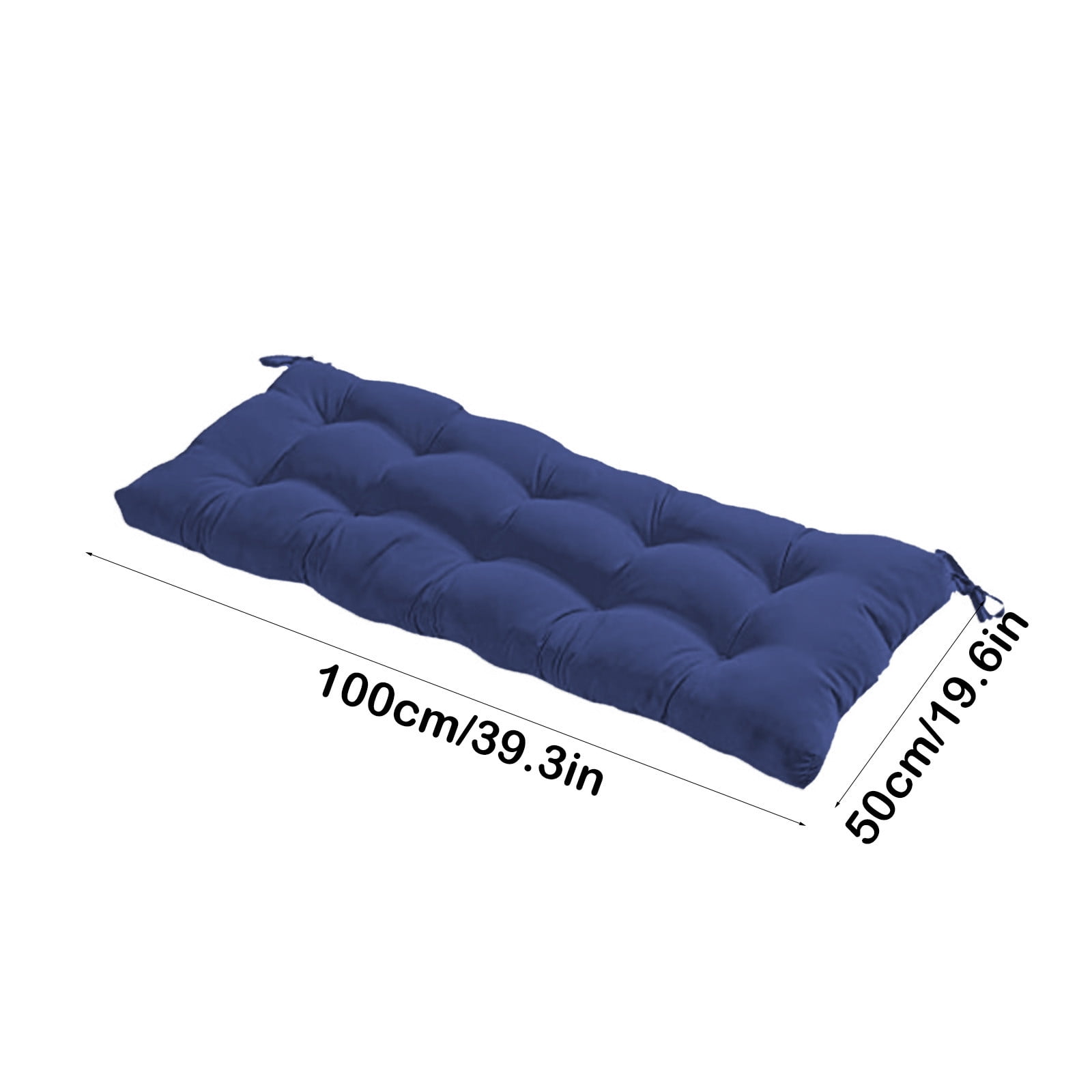 YIMWNYI Indoor/Outdoor Seat Cushion for Patio Chair, Lounger & Garden Furniture, Waterproof Polyester Replacement Pad Pillow, Soft & Comfortable