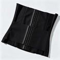 thumbnail image 5 of Lutiedan Waist Cincher Shaperwear for Women Tummy Control Full Body Shapewear Double Belt Wrap Corset Trainer Shaper,Black,M, 5 of 7