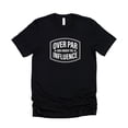 thumbnail image 2 of Over Par and Under the Influence Shirt for Men Funny Golfing Tee Gift for Men Black Shirt Adult Medium, 2 of 5