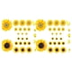 thumbnail image 2 of Inteprter Wall Stickers Indoor Outdoor Flowers Wallpaper Window Decals Decorations Room Bedroom Waterproof Home Kids PVC Furniture 2piezas, 2 of 4
