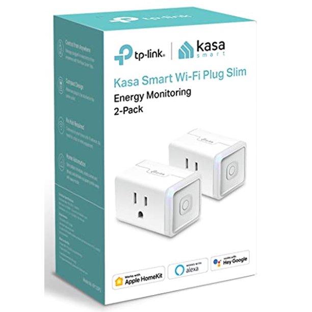 Restored Kasa Smart Plug Mini 15A, Apple HomeKit Supported, Smart