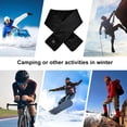 thumbnail image 5 of USB Women Men Heating Scarf Temperature Scarf 3 Gears Adjustable USB Charging Heat Control Neck Warmer For Cycling Camping USB Heated Scarf - Temperature Adjustable Heating Scarf, 5 of 10