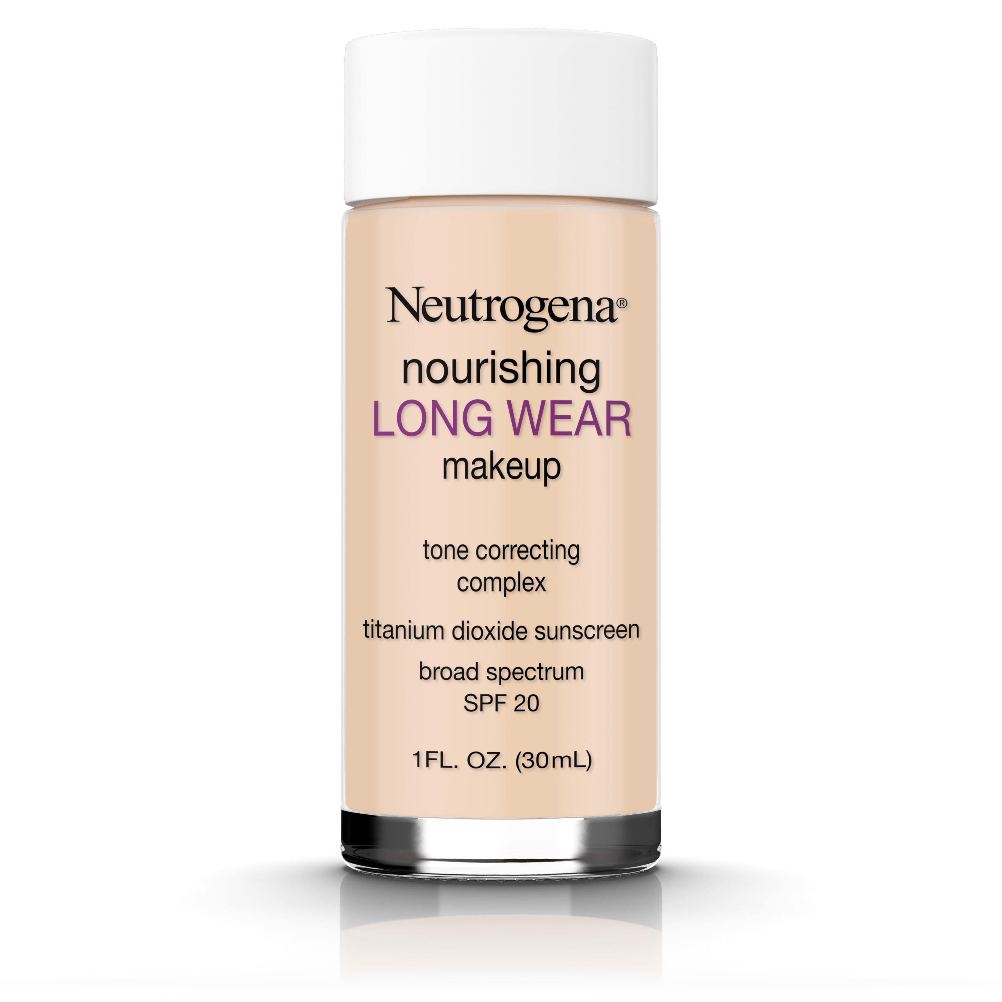 Neutrogena Nourishing Long Wear Liquid Makeup Foundation With Sunscreen ...