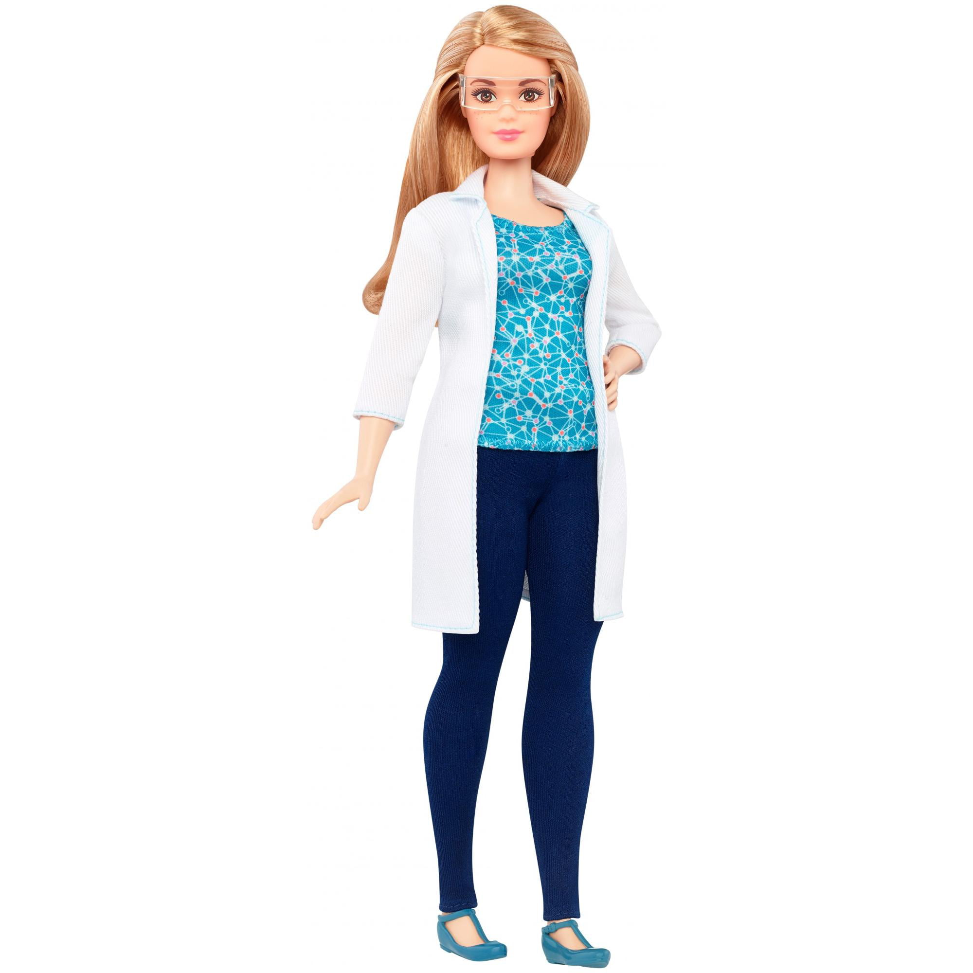 science barbie doll