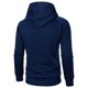 thumbnail image 3 of pstuiky camisetas de manga larga para hombre, Sudadera con capucha y cremallera lateral para hombre, chaqueta de color liso, cárdigan informal, sudadera con capucha de manga larga Tops de hombre xxl, 3 of 4