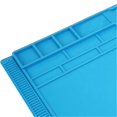 thumbnail image 3 of Magnetic Insulation Silicone Work Mat Heat Resistant Soldering Repair Mat Heat Insulation Pad, 3 of 5