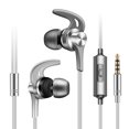 thumbnail image 2 of Twowood auricular Gancho de metal pesado ergonómico de metal en oreja auriculares con cable auriculares auriculares auriculares, 2 of 7