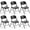 6-Pack Black, variant on Fenbeli Folding Plastic Chair, 6-Pack, Black