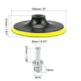 thumbnail image 2 of Uxcell Adaptador de Taladro de 6" Dia M14 con Gancho y Bucle, Paquete de 2, 2 of 6
