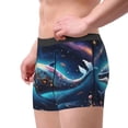 thumbnail image 2 of Pofeuu Vintage Colorful Patterned Dolphin Print Men’s Boxer Briefs, Moisture-Wicking Underwear, Regular,Trunk-XX-Large, 2 of 5