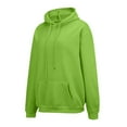 thumbnail image 6 of NMMUED Hoodie for Women Rhinestone Sleeve Sweatshirt Stylish Casual Athletic Pullover with Pocket Fashion Trendy Y2k Green M, 6 of 9