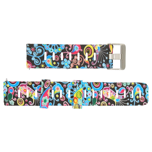 Correa de silicona compatible con reloj inteligente Amazfit GTR 3, repuesto de 20 mm, correa elástica para reloj, correa deportiva, pavo real