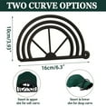 thumbnail image 4 of 2pcs Hat Brim Bender for All Type Caps with Dual Option Slot Shaper Curving Tool, 4 of 6