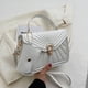 thumbnail image 5 of Bolso de mensajero para mujer, bolso de un solo hombro, bolso de cadena, bolso clásico, 5 of 6