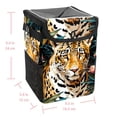 thumbnail image 5 of Leopard Foldable Car Trash Can with Lid, Leak-proof Mini Trash Can, Hanging Storage Bag, Car Trash Bin, 5 of 6