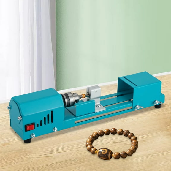 Mini Lathe Machine, Wood Lathe Milling Machine for Woodworking, Cutting, and DIY Projects