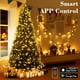 thumbnail image 4 of Guirnalda de luces navideñas inteligentes, encendidas, 20 m, 200 LED, que cambian de color, 4 of 7