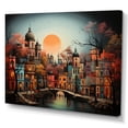 thumbnail image 2 of Designart "Indian art Splendor painting" Indian Canvas Wall Art, 2 of 5