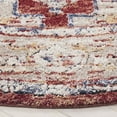 thumbnail image 3 of SAFAVIEH Luna Gisselle Medallion Area Rug, Beige/Rust Blue, 6'7" x 6'7" Round, 3 of 7