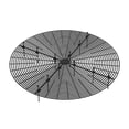 thumbnail image 1 of Cache-pot de Fleurs Fixe 12 10cm, Garde-Corps pour Bébé, Protection Anti-Renversement pour Enfants, Cache Creux, Protection Anti-Chat et Chien, Grand Rond - Matériau Noir : ABS, 1 of 8
