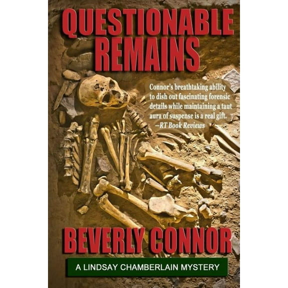 Questionable Remains: Lindsay Chamberlain Mystery #2 (Paperback)(Large Print)