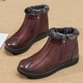 thumbnail image 4 of New Fshion Plus Size Snow Boots for Women Winter Warm Velvet Snow Short Warm And Thick Shoes, 4 of 5