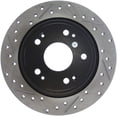 thumbnail image 6 of StopTech 09-10 Acura TSX / 08-10 Honda Accord Coupe/05-10 Sedan Right Rear Slotted & Drilled Rotor Fits select: 2016-2022 HONDA HR-V, 2017 HONDA ACCORD EXL, 6 of 11