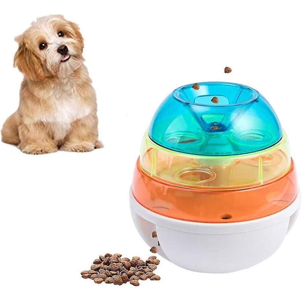 Treat Tower Dog, Dog Treat Ball, Adjustable Dog Treat Dispensing Dog Toys, Dog Treat Tower Toy Pet Slow Feeder Ball