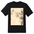 thumbnail image 2 of Plus Size Shirt for Women Black Tops for Women Short Sleeves Shirt for Women Flower T Shirt Crewneck Shirt for Women XL, 2 of 5