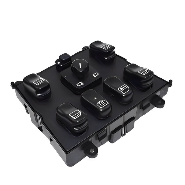 Riwesomey Interruptor de elevalunas eléctrico para Interior de coche, Control montado en el vehículo, controlador de elevador de cristal, Vehículos, repuestos y accesorios Mis