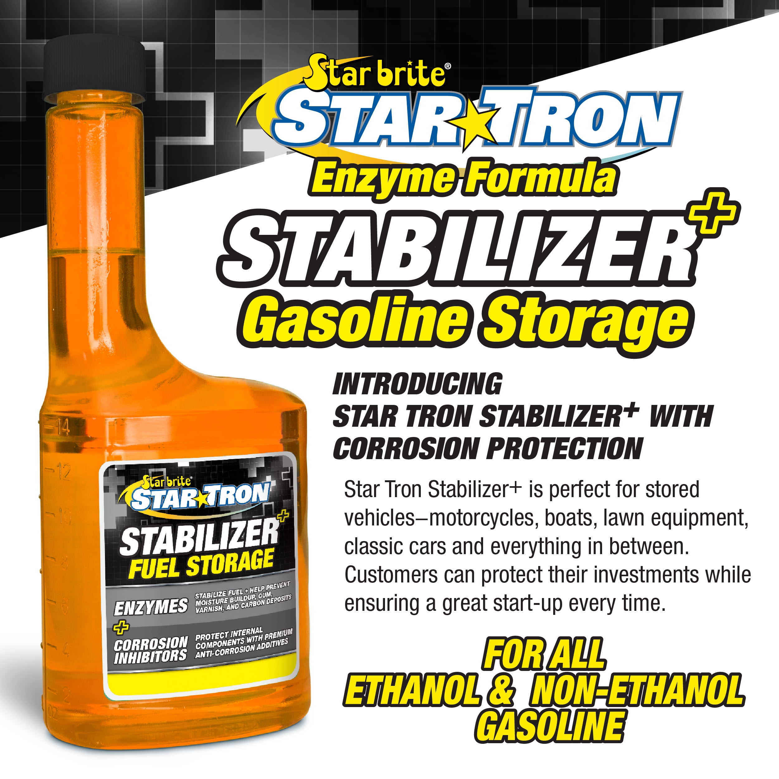 Star brite Star Tron Stabilizer+ Fuel Storage & Corrosion Protection