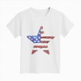 thumbnail image 4 of KPOPLK Summer Girls T-Shirt Short-Sleeve Basic Tee Shirt Casual Daily Tshirts Tee for 1T 2T 3T 4T 5T 6T 7T 8T 9T 10T Size 13-14Years,White, 4 of 4