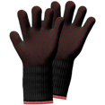 thumbnail image 1 of Long Heat Resistant Gloves Oven Gloves Heat Resistant Black Red BBQ Gloves For Grilling BBQ Gloves Heat Resistant Cooking Heat Resistant Gloves Kitchen Heat Gloves High Temp Grill Gloves with Silicone, 1 of 2