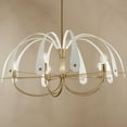 thumbnail image 6 of 52573CPZ Kichler Lighting Petal - 5 Light Chandelier-20.25 Inches Tall and 42.5 Inches Wide, 6 of 7
