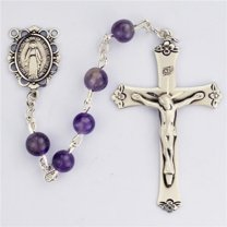 McVan 560LF 6 mm Genuine Amethyst Rosary