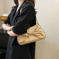 thumbnail image 2 of Jierger Ladies Shoulder Bag Solid Color Bow Personality Simple Armpit Square Bag for Women Shoulder Purses and Handbags, 2 of 5