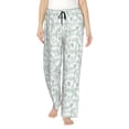 thumbnail image 2 of Lsque Leaf Print Print Women's Pajama Pants, Lounge Pant - Comfortable Home Wear,Elastic Waistband, Stylish Design-XX-Large, 2 of 9