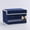 Dark Blue-693, variant on Clearance Sale, Foldable Closet Storage Bags, Clothes Container Box Organizer, Foldable Pouches for Clothes, Storage Bags for Wardrobe, Space-saving Foldable Organizer for Closet, Space Saver
