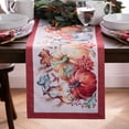 thumbnail image 2 of Elrene Botanical Harvest Pumpkin Engineered Table Runner - 13x70, 2 of 4