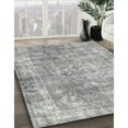 thumbnail image 3 of Ahgly Company Machine Washable Indoor Rectangle Traditional Grey Gray Area Rugs, 7' x 9', 3 of 7