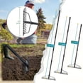 thumbnail image 5 of FENHRTVM Thatch Rake , 78in Adjustable Garden Rake , Heavy Duty Rakes for Lawns, Gathering Leaf Loosening Soil, Black, 5 of 7