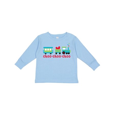 

Inktastic Love Train Gift Toddler Boy or Toddler Girl Long Sleeve T-Shirt