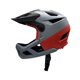 thumbnail image 5 of Casco de bicicleta de cara completa, gorra unisex transpirable, casco de bicicleta de montaña ligero rojo gris, 5 of 8