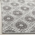 thumbnail image 4 of SAFAVIEH Montauk Gulden Geometric Area Rug, Charcoal/Ivory, 3' x 5', 4 of 6