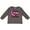 Charcoal Grey, variant on Inktastic Breast Cancer Awareness We Wear Pink in October Girls Long Sleeve Toddler T-Shirt