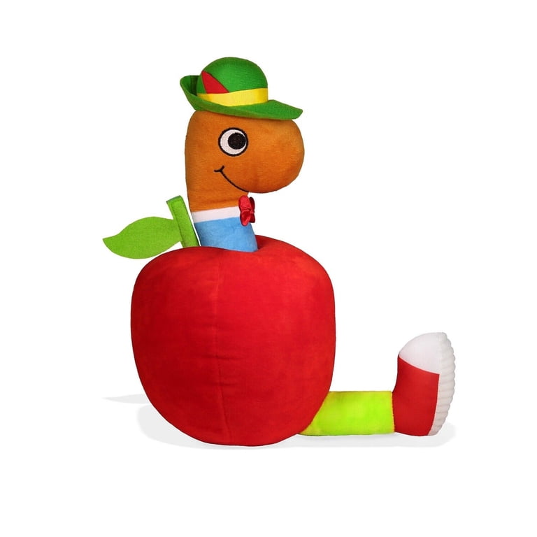 12” Lowly Worm Apple High Quality Plush Busy World of Richard