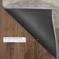 thumbnail image 5 of Addison Rugs Mayfield Premium Machine Washable Transitional Stripes Mocha Rectangle Rug, 10' x 14', 5 of 6